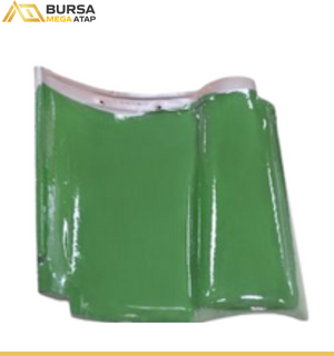Genteng KIA Jade Green — Keramik Premium | Warna Tidak Pudar & Bergaransi